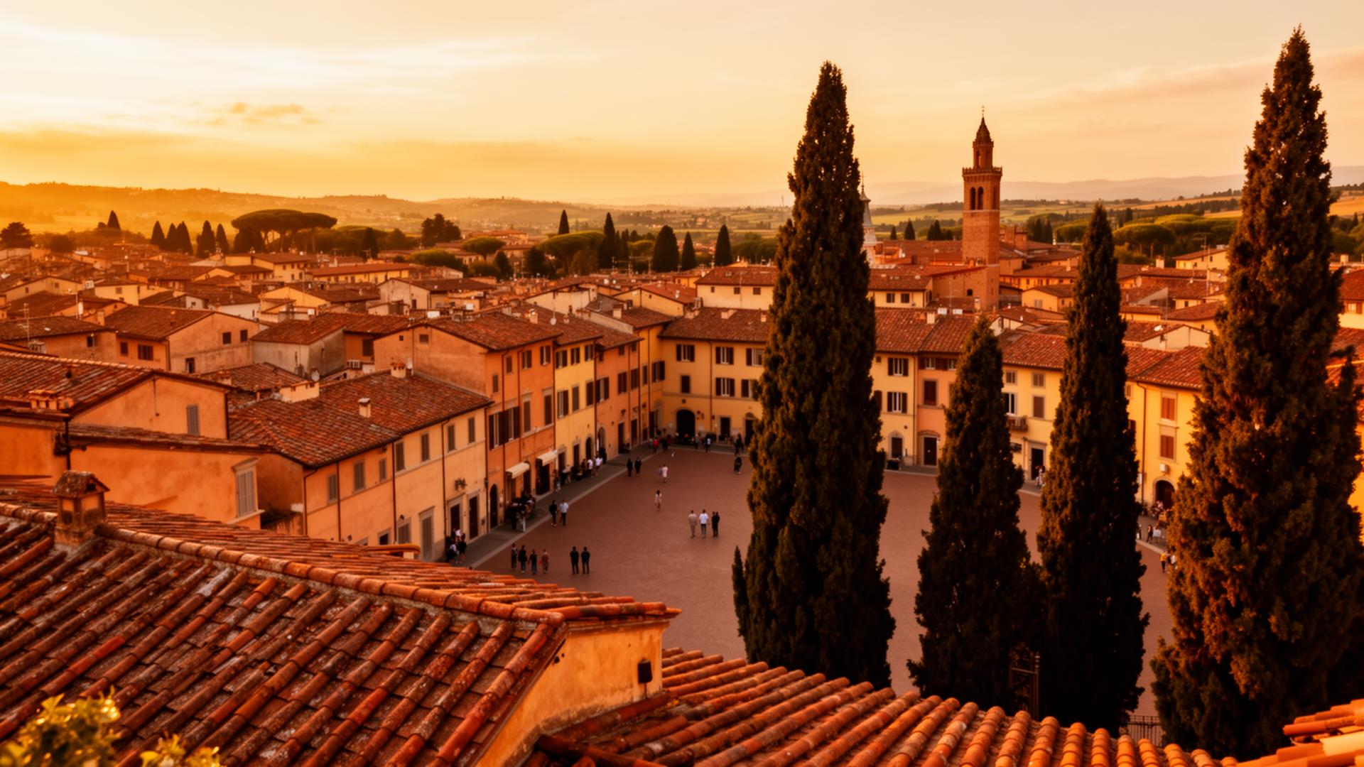 Paisagem urbana italiana